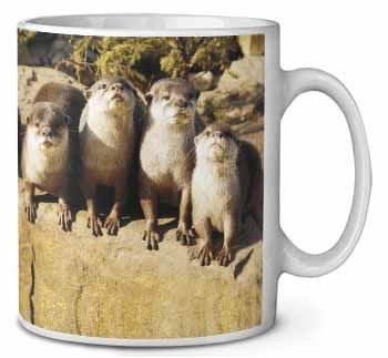 Cute Otters Ceramic 10oz Coffee Mug/Tea Cup