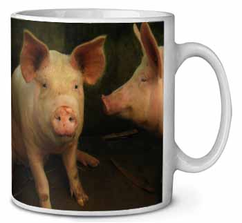 Pigs in Sty Ceramic 10oz Coffee Mug/Tea Cup