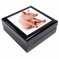 Cute Pink Pig Keepsake/Jewellery Box