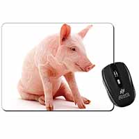 Cute Pink Pig Computer Mouse Mat