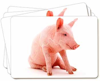 Cute Pink Pig Picture Placemats in Gift Box