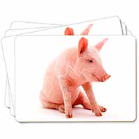 Cute Pink Pig Picture Placemats in Gift Box