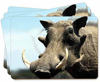 Wart Hog-African Pig Picture Placemats in Gift Box