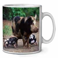 Mother and Piglets Ceramic 10oz Coffee Mug/Tea Cup