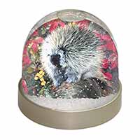 Porcupine Wildlife Print Snow Globe Photo Waterball
