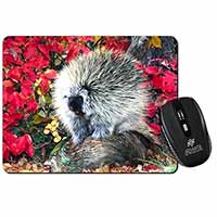 Porcupine Wildlife Print Computer Mouse Mat