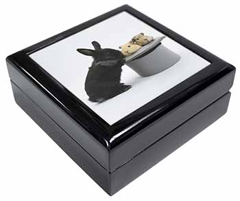 Rabbit and Guinea Pigs in Top Hat Keepsake/Jewellery Box