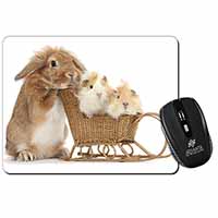 Rabbit and Guinea Pigs Computer Mouse Mat