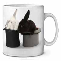 Rabbits in Top Hats Ceramic 10oz Coffee Mug/Tea Cup