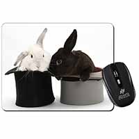 Rabbits in Top Hats Computer Mouse Mat