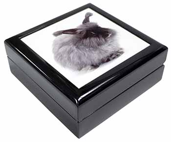 Silver Angora Rabbit Keepsake/Jewellery Box