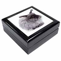 Silver Angora Rabbit Keepsake/Jewellery Box