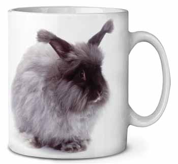 Silver Angora Rabbit Ceramic 10oz Coffee Mug/Tea Cup