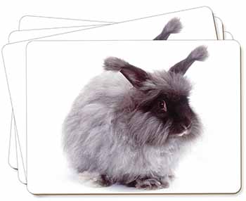 Silver Angora Rabbit Picture Placemats in Gift Box