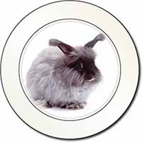 Silver Angora Rabbit Car or Van Permit Holder/Tax Disc Holder