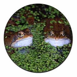 Pond Frogs Fridge Magnet Printed Full Colour