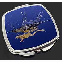 Diving Frog Make-Up Compact Mirror