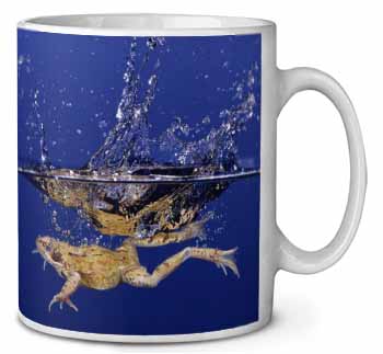 Diving Frog Ceramic Coffee Mug/Tea Cup
