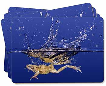 Diving Frog Picture Placemats in Gift Box