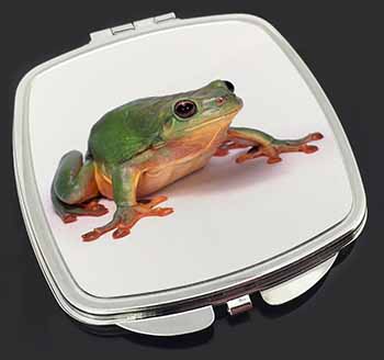 Tree Frog Reptile Make-Up Compact Mirror