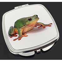 Tree Frog Reptile Make-Up Compact Mirror