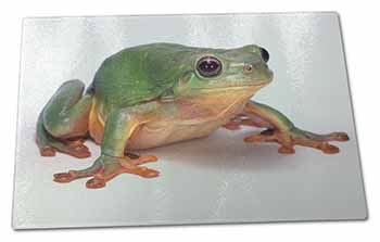 Large Glass Cutting Chopping Board Tree Frog Reptile