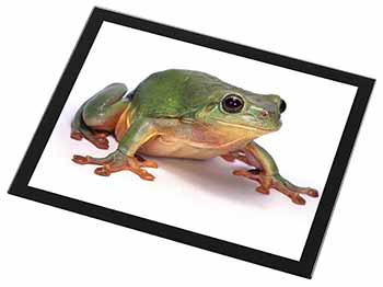 Tree Frog Reptile Black Rim High Quality Glass Placemat