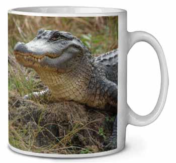 Crocodile Print Ceramic 10oz Coffee Mug/Tea Cup