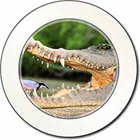 Nile Crocodile, Bird in Mouth Car or Van Permit Holder/Tax Disc Holder