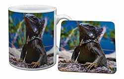 Lizard Mug and Coaster Set