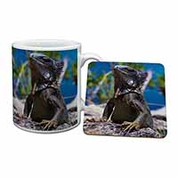 Lizard Mug and Coaster Set