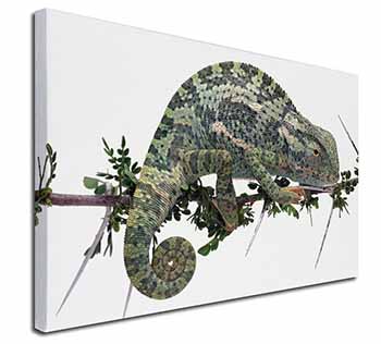 Chameleon Lizard Canvas X-Large 30"x20" Wall Art Print