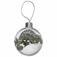 Chameleon Lizard Christmas Bauble