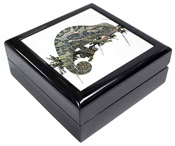 Chameleon Lizard Keepsake/Jewellery Box