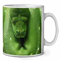 Green Tree Python Snake Ceramic 10oz Coffee Mug/Tea Cup