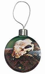 Boa Constrictor Snake Christmas Bauble