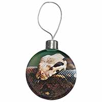 Boa Constrictor Snake Christmas Bauble