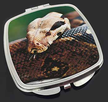 Boa Constrictor Snake Make-Up Compact Mirror