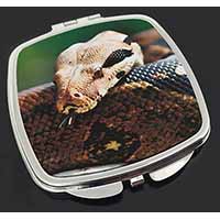 Boa Constrictor Snake Make-Up Compact Mirror