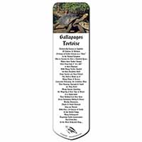 Giant Galapagos Tortoise Bookmark, Book mark, Printed full colour