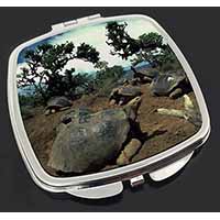 Galapagos Tortoise Make-Up Compact Mirror