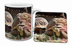 Giant Tortoise Mug and Coaster Set