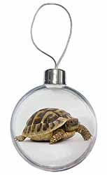 A Cute Tortoise Christmas Bauble