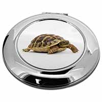 A Cute Tortoise Make-Up Round Compact Mirror