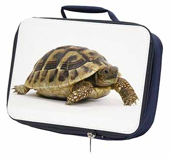 A Cute Tortoise Navy Insulated School Lunch Box/Picnic Bag