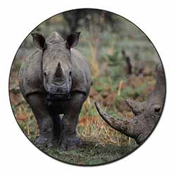 Rhinocerous Rhino Fridge Magnet Printed Full Colour