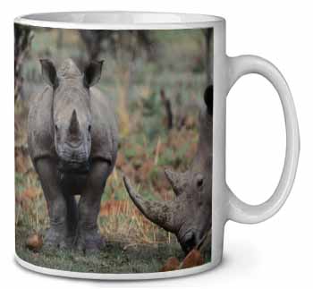 Rhinocerous Rhino Ceramic 10oz Coffee Mug/Tea Cup