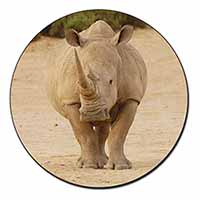 Rhinocerous Rhino Fridge Magnet Printed Full Colour