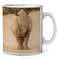 Rhinocerous Rhino Ceramic 10oz Coffee Mug/Tea Cup Printed Full Colour - Advanta Group®