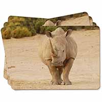 Rhinocerous Rhino Picture Placemats in Gift Box - Advanta Group®